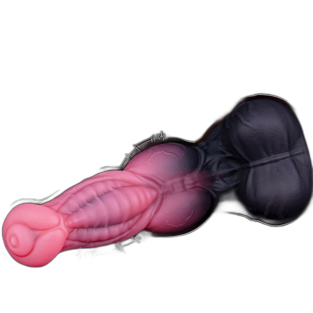 Ghostrunner - Silicone Fantasy Centaur Dildo -  Knot Dildo