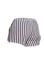 Men's Color Stripes Boxers With Fly