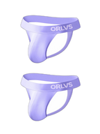 2 Pack Men's Large Pouch Enhancing Modal Breathable Thong