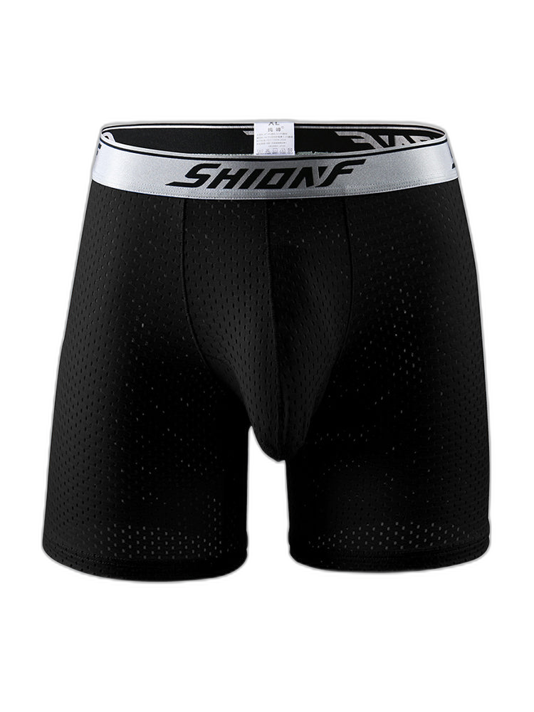 2 Pack Men’s Mesh Separate Pouch Boxers Briefs