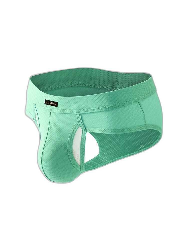 3 Pack Men's Seamless Comfort Sporty Cut Stretch Fit Briefs