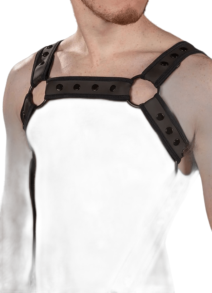 Mr.S Leather FuckGear Crossbow Harness Black/Black