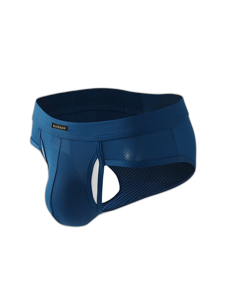 3 Pack Men's Seamless Comfort Sporty Cut Stretch Fit Briefs