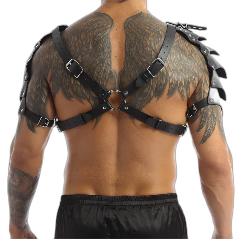 Gladiator Shield Leather Harness