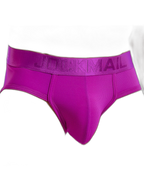 Men's Solid Color Mesh Breathable Sports Fitness Briefs