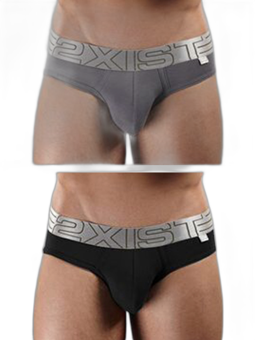 2 Pack Men's Lift No-Show Briefs