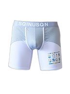 Men's Anti-Chafing Sports Boxer Briefs with Spacious Pouch