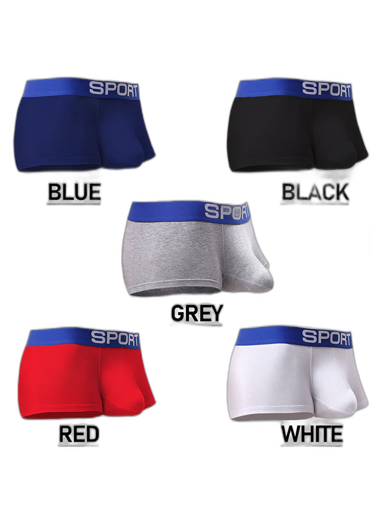 3 Pack Mens Sculpt Bulge Shape Support Pouch Underwear