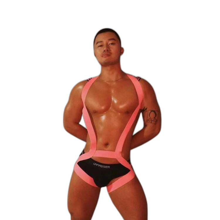 Fluorescent Circuit Rave Chest Harness