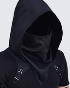 Techwear Detachable Hooded Face Cover Mask