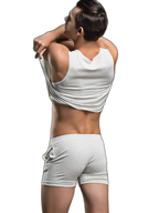Solid Color Modal Home Boxers for Men