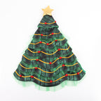 Christmas Tree Cape Pet Costume Cat Star Hat Small Clothes Suit