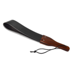 Prowler RED Leather & Wood Flapper Paddle
