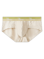 3 Pack Men's Baby Cotton High-Stretch Skin-Friendly Breathable Briefs