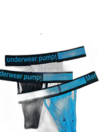 Men's Sexy Butt-Lifting Sporty U-Pouch Large Thong & Strings