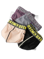 2 Pack Men's Ice-Silk Stretch Sports Briefs with 3D Pouch
