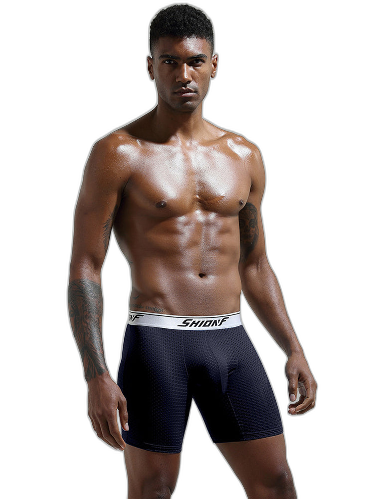 2 Pack Men’s Mesh Separate Pouch Boxers Briefs