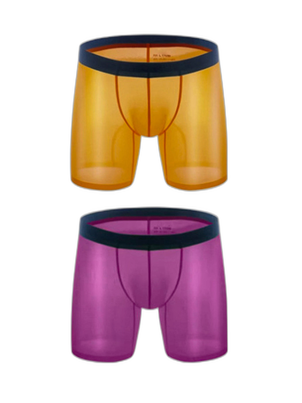 2 Pack Men’s Breathable Athletic Mesh Boxer Briefs