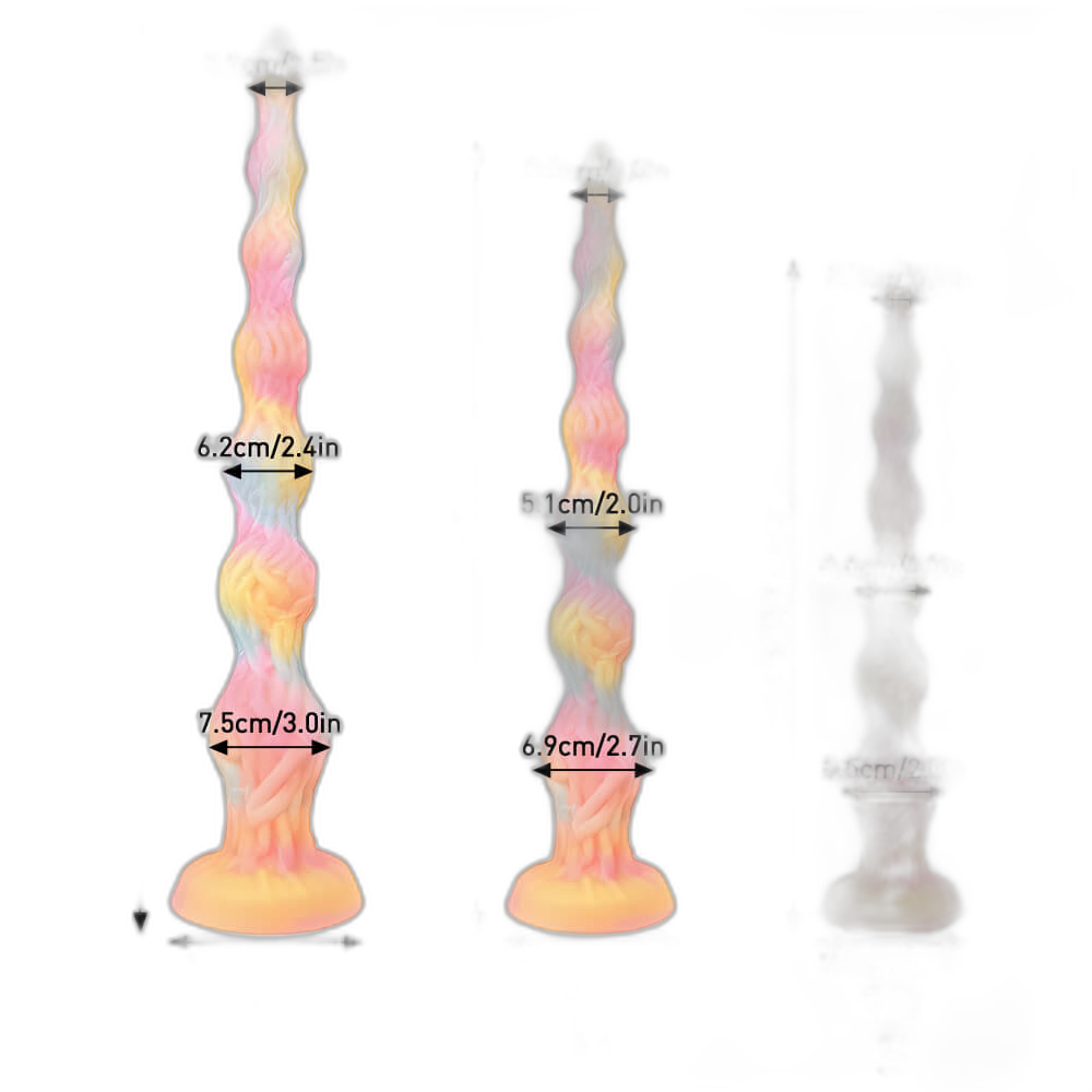 Twistwood -  Silicone Long Butt Plug - 3 Sizes