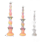 Twistwood -  Silicone Long Butt Plug - 3 Sizes