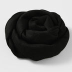 Artistic Sunscreen Solid Color Cotton And Linen Scarf