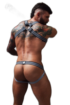 Breedwell Hybred Body Harness Heather Grey
