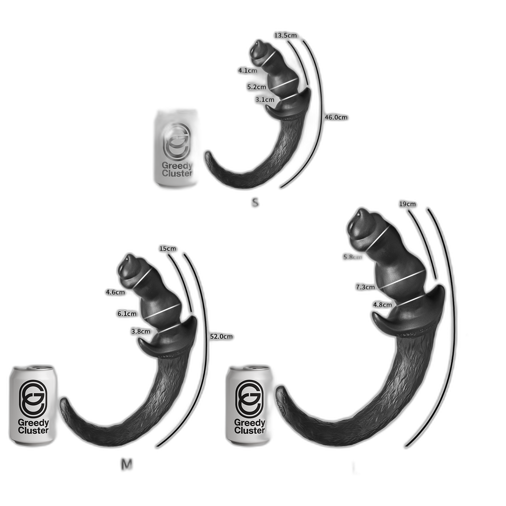 PUP WOOF TAIL PLUG