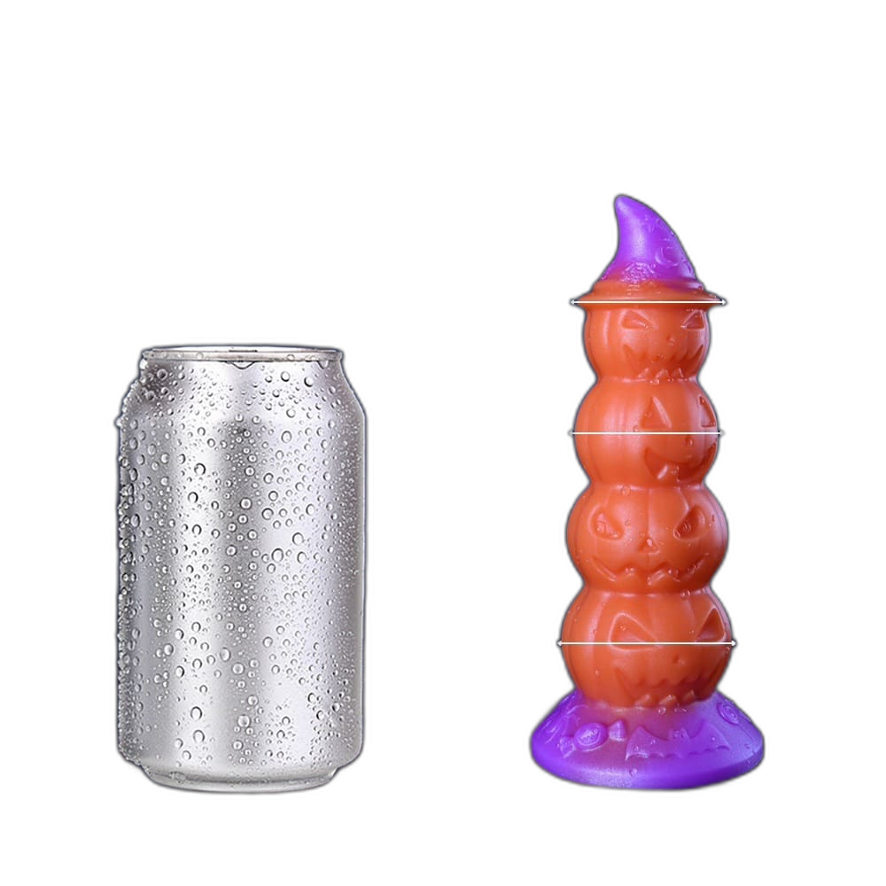 Halloween Glow Pumpkin - Anal Plug - Anal Bead
