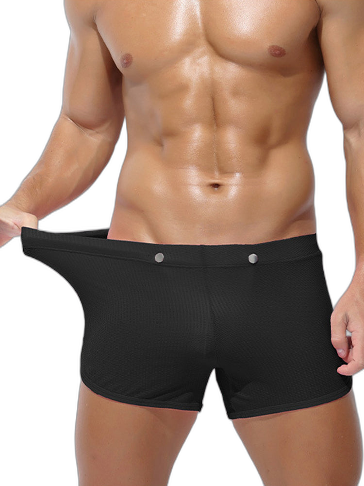 2 Pack Men's Breathable Mesh Boxer Briefs
