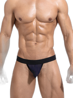 4 Pack Men's Single Pouch Ice Silk Sexy Thong