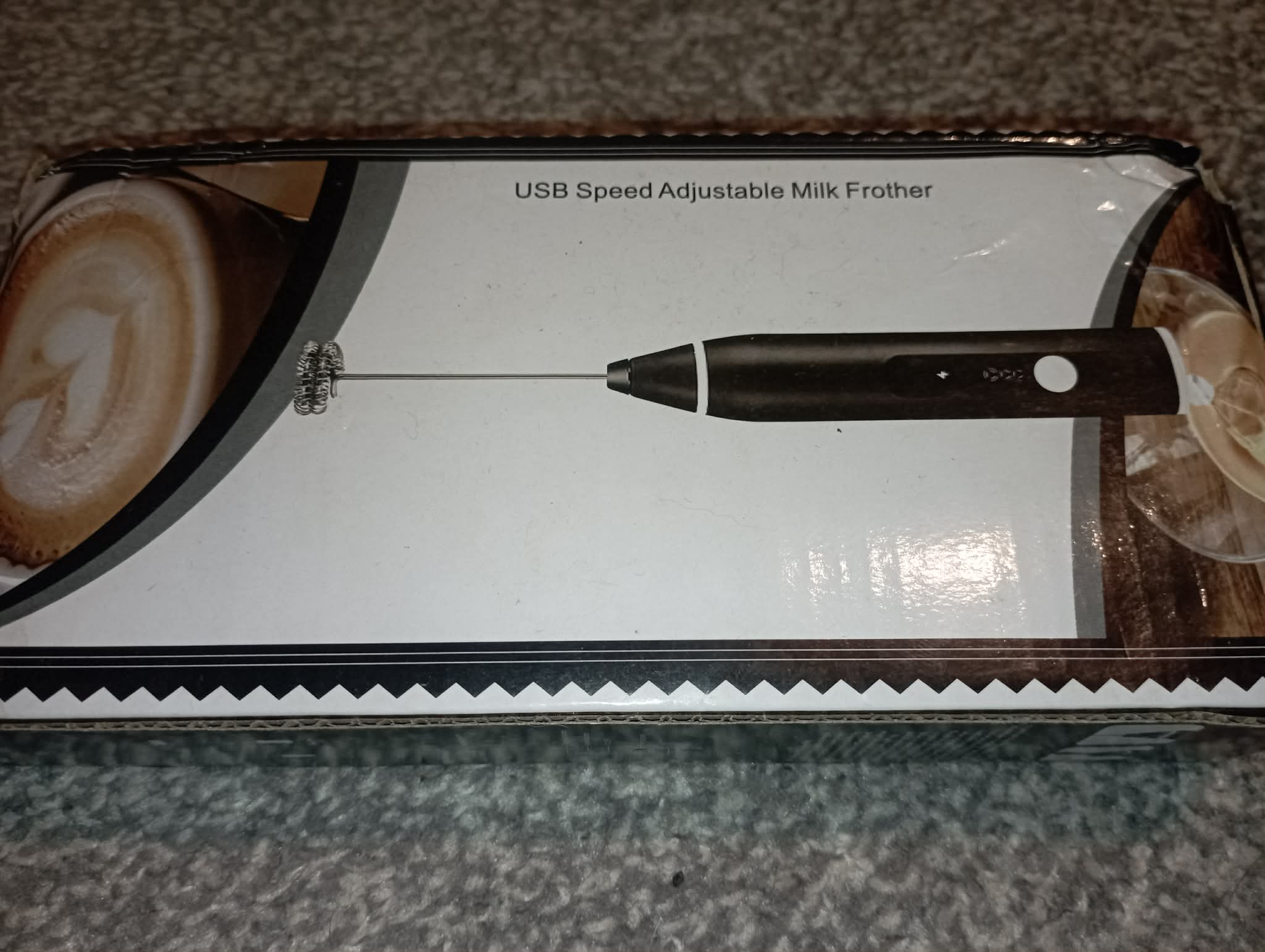 USB Speed Adjustable Milk Frother