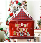 Christmas Decoration English Alphabet Chair Cover
