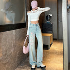 Designer Niche Loose Slimming Floor-sweeping Pants