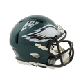 AJ Brown Signed Eagles Speed Mini Helmet (Beckett)