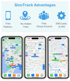 OBD2 GPS Tracker Plug & Play Car Tracking Device with App (iOS & Android)