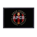Bournemouth Dean Court  - Football Legends - Door Mat -60cm X 40cm