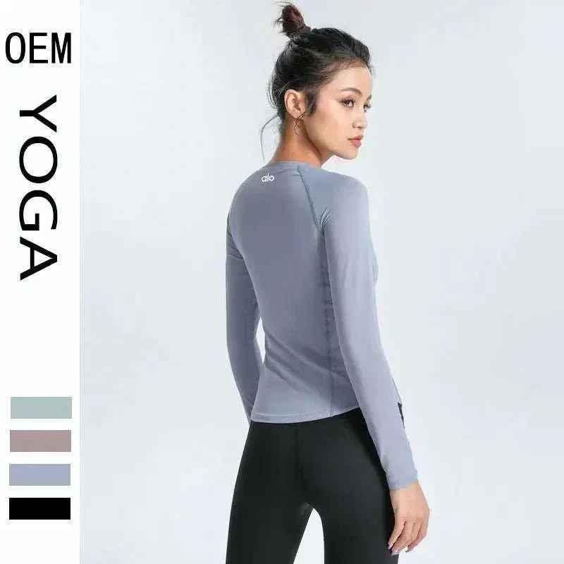 Women's Long Sleeve Alo Yoga Top | Breathable Athletic Activewear