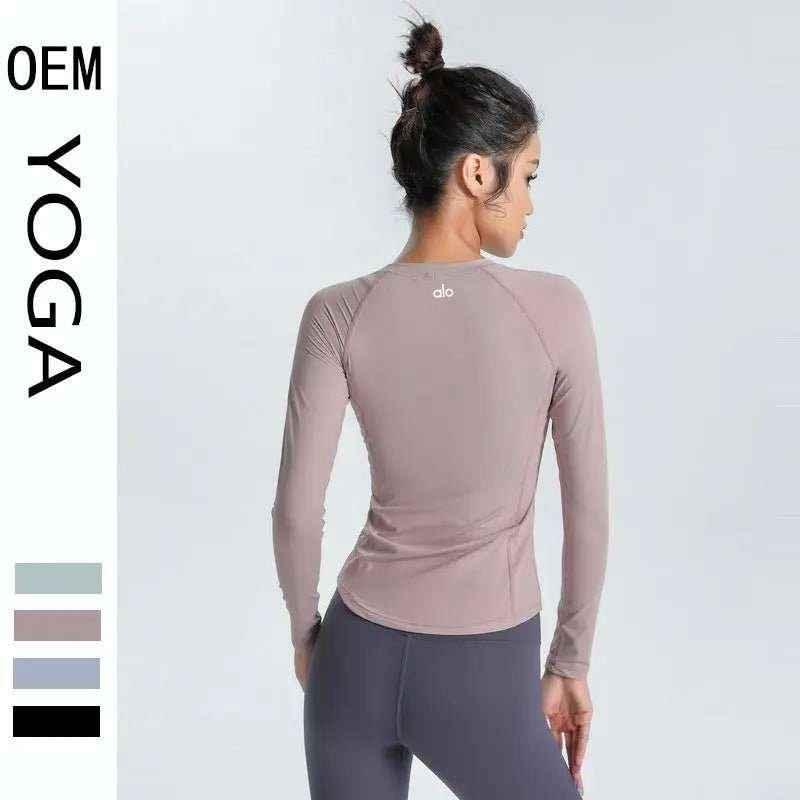 Women's Long Sleeve Alo Yoga Top | Breathable Athletic Activewear