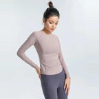 Women's Long Sleeve Alo Yoga Top | Breathable Athletic Activewear