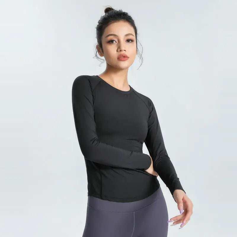 Women's Long Sleeve Alo Yoga Top | Breathable Athletic Activewear