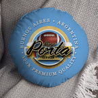 Argentina Rugby Union Porta  - Legend Collection - Circle Cushion 14"