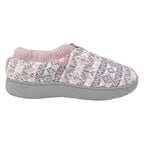 Ladies Knitted Drawstring Slippers for Winter