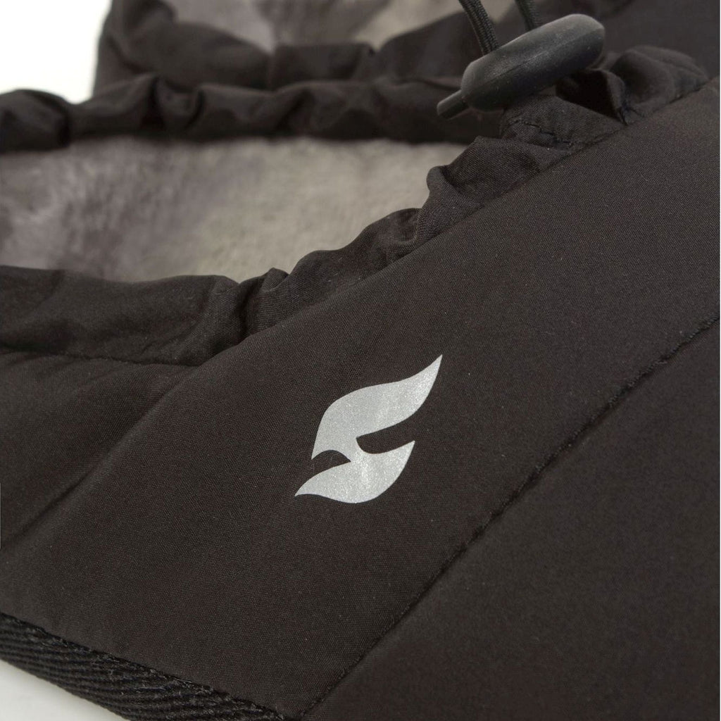 Mens Warm Comfy Drawstring Slippers