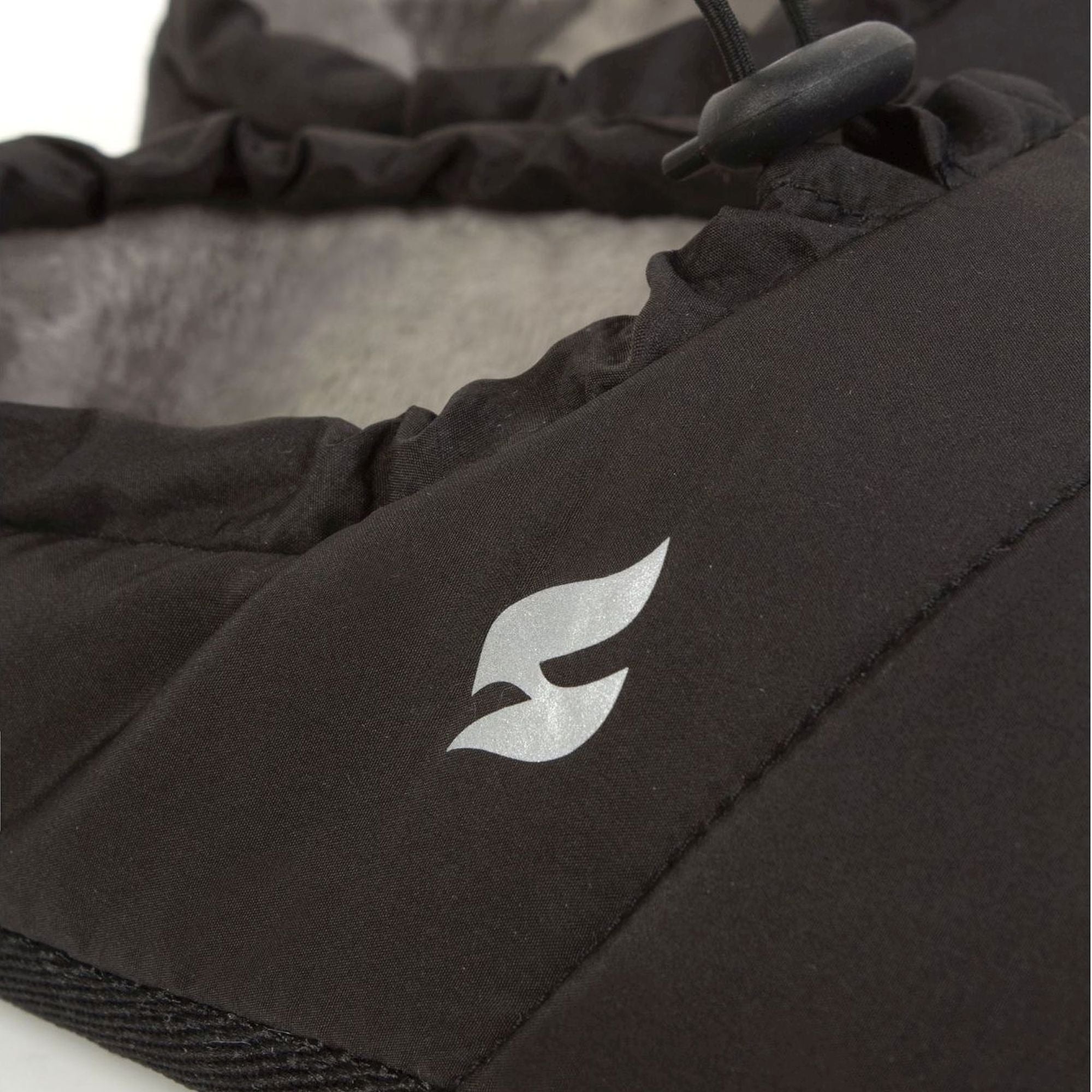 Mens Warm Comfy Drawstring Slippers