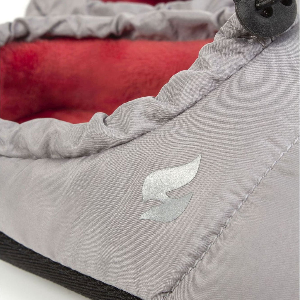 Mens Warm Comfy Drawstring Slippers
