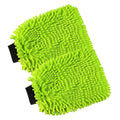 Microfiber Car Wash Mitt & Towels (2 Pack)  Soft Absorbent Cleaning Set