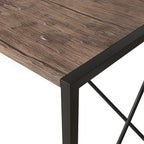 mcc direct Folding Desk Workstation Foldable Computer Desk for Office Home Study Writing Table No Assembly Miami-80cm