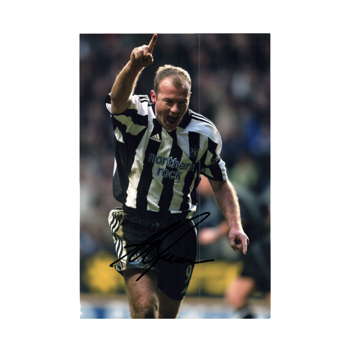 Alan Shearer Signed 12x8 Image