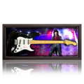 Alice Cooper Signed Guitar Frame (Beckett)