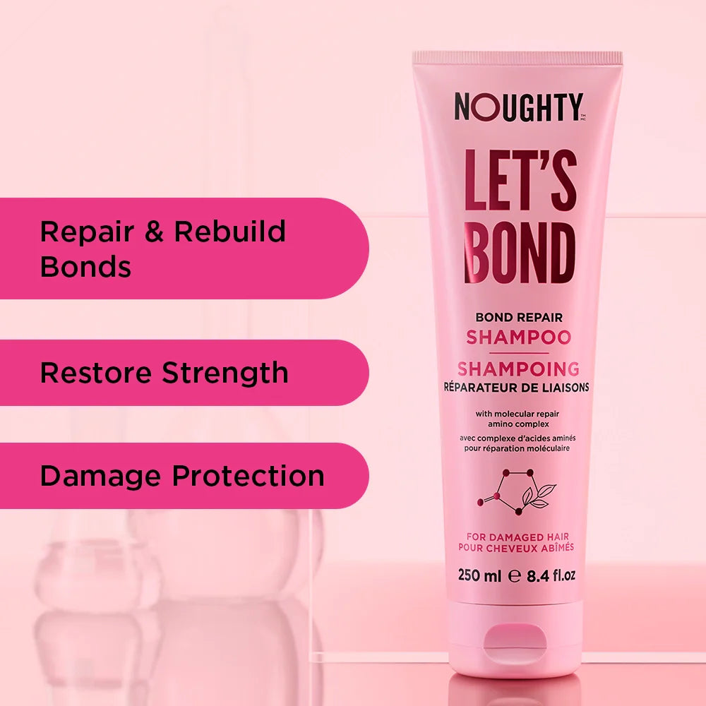 Let's Bond Shampoo - Repariert strapaziertes Haar